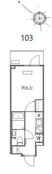 エヌステージ西船橋市川の間取り