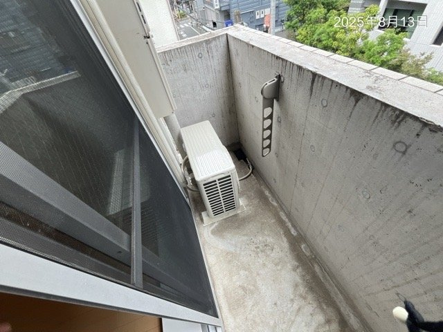 板橋区南常盤台１丁目の賃貸マンションのバルコニー