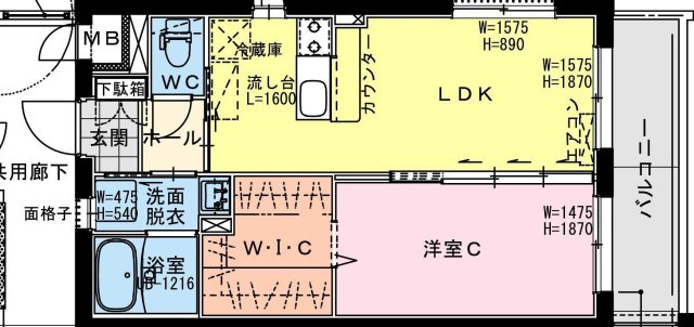 【間取り】 | クロスワイズ中西町 | クロスワイズ中西町の間取り