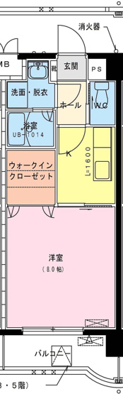 【間取り】 | ユーミー大橋 | ユーミー大橋の間取り