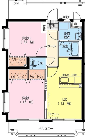 【間取り】 | レザンス波島 | 間取り