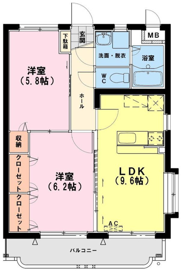 【間取り】 | ユーミービエント | 間取り図