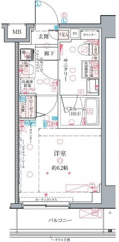 クレヴィスタ綾瀬の間取り