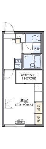 レオパレスグラン　チェルシーの間取り