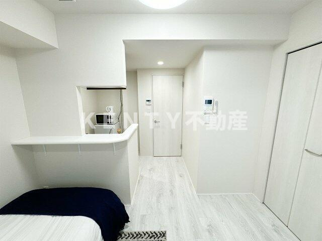【寝室】 | ｂ′ＣＡＳＡ　糀谷 | 落ち着いた色調の寝室です