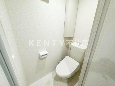 【トイレ】 | ｂ′ＣＡＳＡ　糀谷 | 落ち着いたトイレです