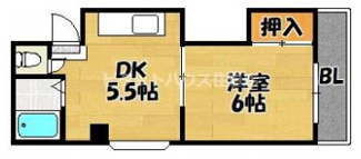 【間取り】 | ハイツことぶき2番館