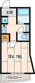 ラネージュ鷺沼の間取り|間取りです。