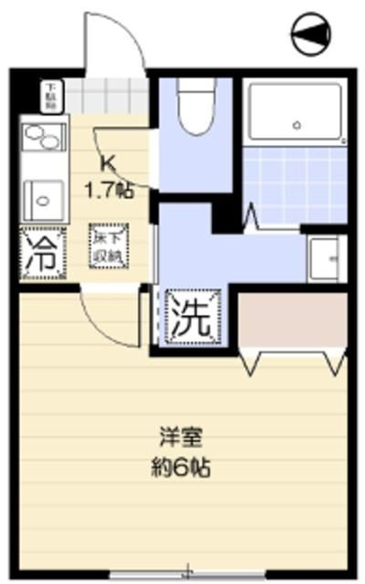 アリロッセ新鎌ヶ谷の間取り
