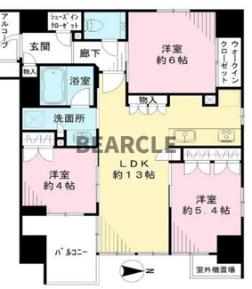 【間取り】 | レ・ジェイド京都東洞院