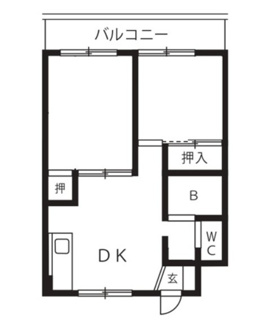 【間取り】 | パークサイド南大井 | 間取りです。