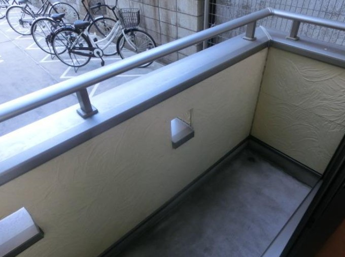 エルミタージュのバルコニー|※別部屋参考写真