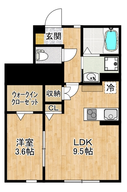 サン　フィールドの間取り|間取図