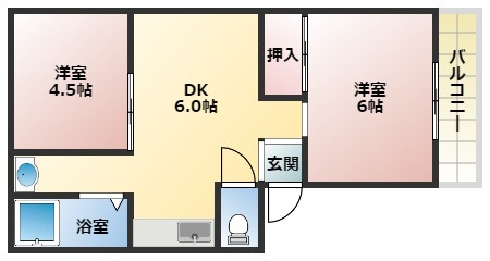 【間取り】 | 喜美マンション