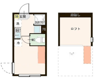 【間取り】 | SK（エスケー）フェリス金町 | 間取りです。