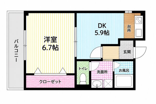 【間取り】 | エムズコート