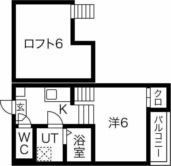 リバーサイド露橋の間取り