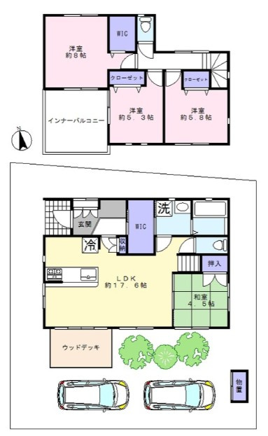 【仲介手数料：50％OFF】対象物件！の間取り