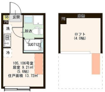 【間取り】 | ルーエ上石神井