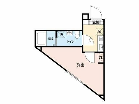 【間取り】 | エムキューブ南蒲田