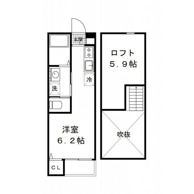 フェイストハイツの間取り
