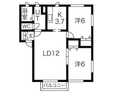 エスポワールの間取り