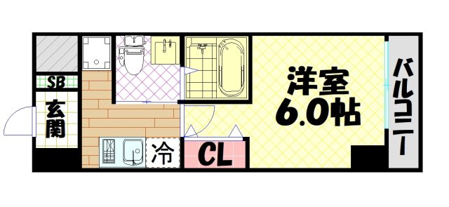 【間取り】 | グランパシフィック花園北