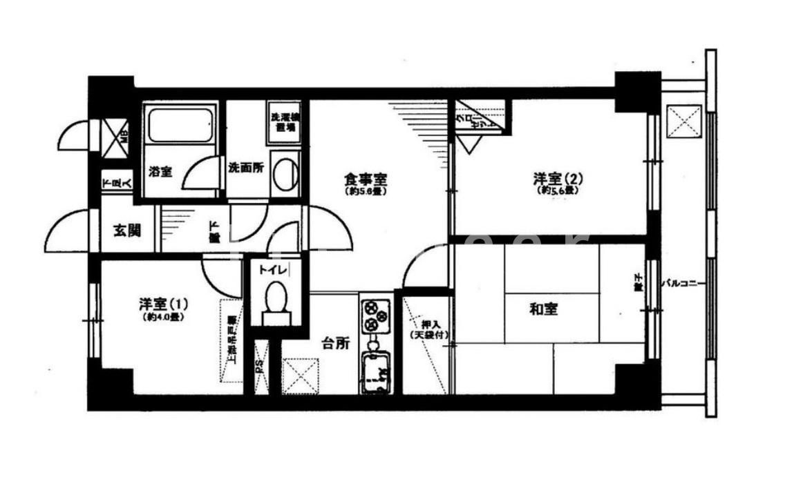 ライオンズヒルズ板橋中台の間取り