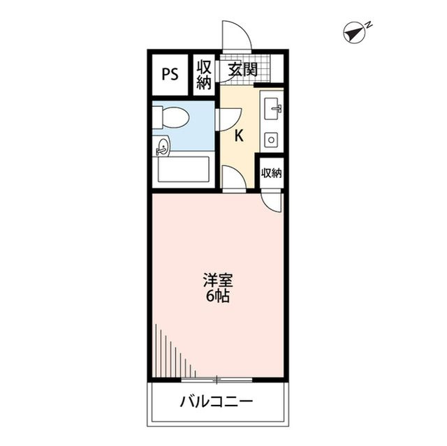 メゾン綱島高田町の間取り