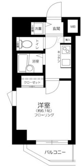 【間取り】 | ガーラ・ステーション清澄白河 | 間取りです。