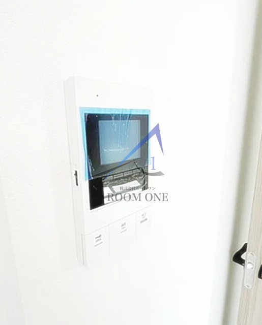梅ヶ丘CUBEのセキュリティ|モニター付インターホンです。