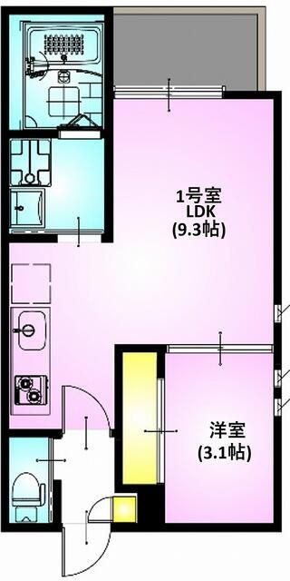ＲＥＧＡＬＥＳＴ　川越南大塚の間取り