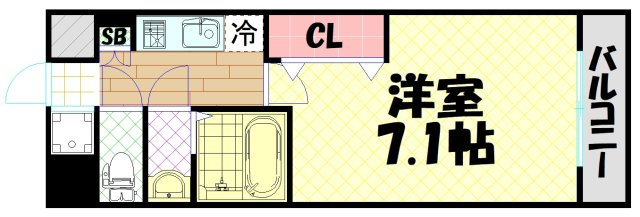 【間取り】 | フォーリアライズ大正ソーレ