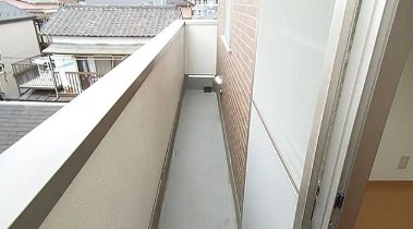 クリスタル浮間のバルコニー|※別部屋参考写真