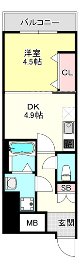 【間取り】 | GARDENIA高井田