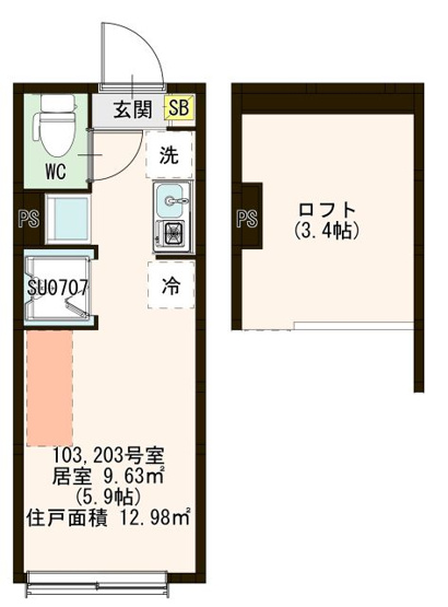 【間取り】 | Shurie中板橋