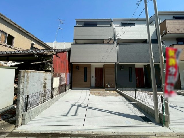 西院追分町3区画　1号地の外観