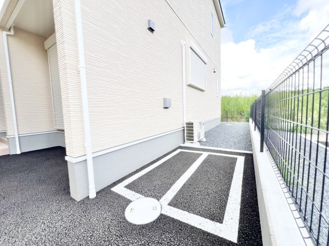 さくらハウスの設備|駐輪場です。