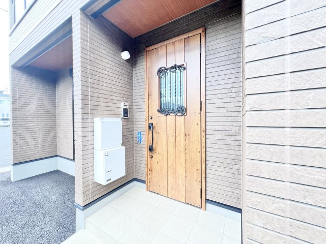 さくらハウスの玄関|落ち着いた玄関です