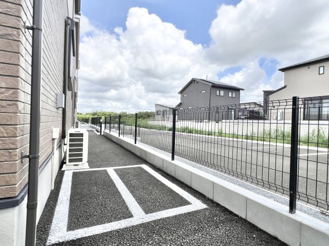 さくらハウスのその他共用部分|駐輪場です。