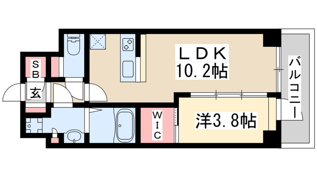 【間取り】 | スプランディッド江坂3