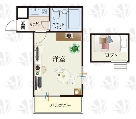 ｂ’ＣＡＳＡ千葉検見川Ⅱｒｅ－ｂｏｒｎの間取り