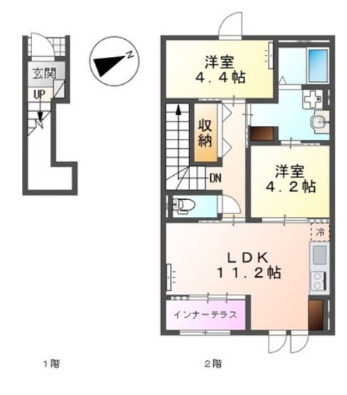 【間取り】 | (仮称)綾瀬市吉岡東新築アパート