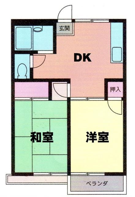 ユニオンハウス笠間の間取り