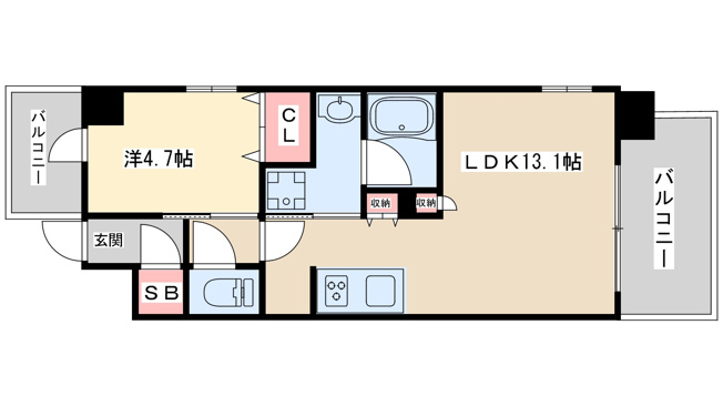 【間取り】 | スプランディッド8