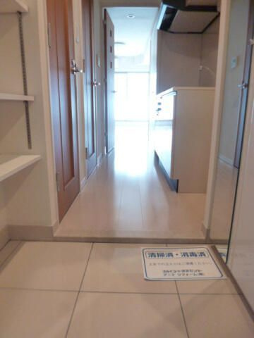 スカイコートパレス錦糸町の玄関