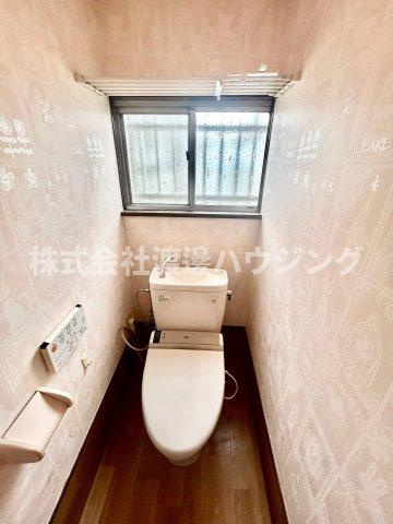 稲葉荘2丁目連棟平屋のトイレ