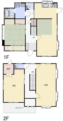 高崎市倉賀野町中古住宅の間取り