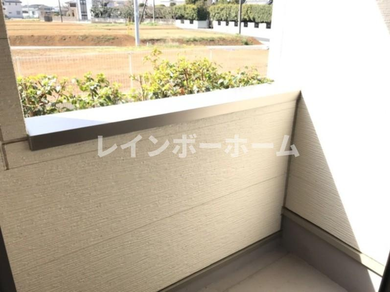 ランシールのバルコニー|開放的で明るい空間を演出してくれるバルコニーです