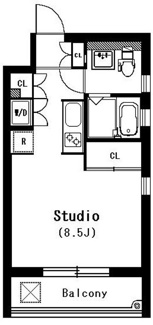 【間取り】 | ラティエラ大岡山